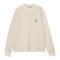 Carhartt Wip L/S Vista Waffle T-Shirt - Fleur De Sel Garment Dyed
